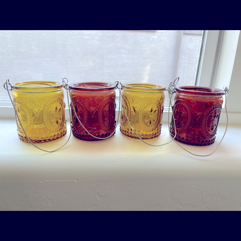 Harvest Lanterns (votive candle holders)